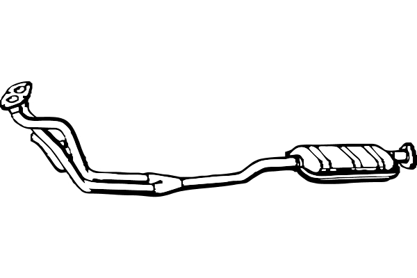 Front Muffler (P4398)