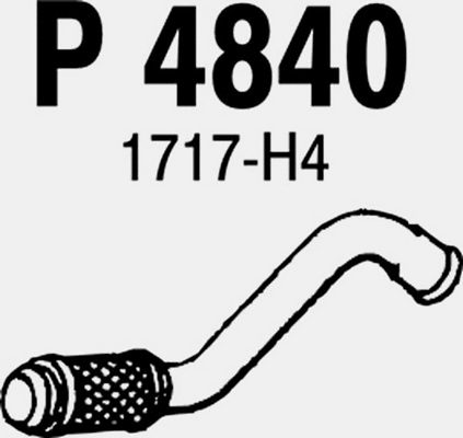 Exhaust Pipe (P4840)