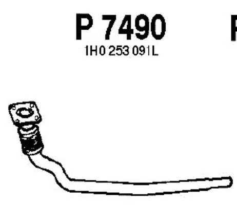 Exhaust Pipe (P7490)
