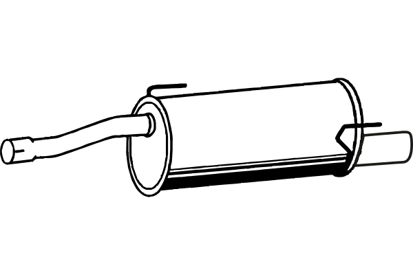 Rear Muffler (P4369)