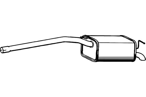Rear Muffler (P7135)