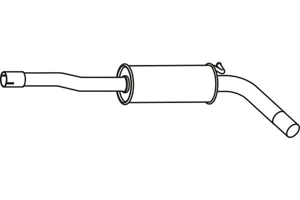 Centre Muffler (P55027)
