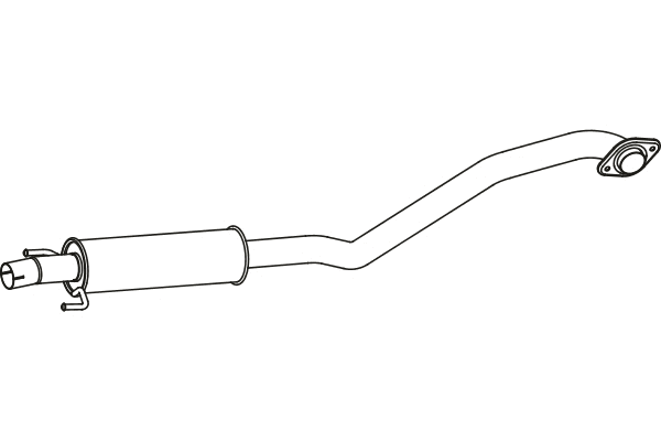 Centre Muffler (P6567)