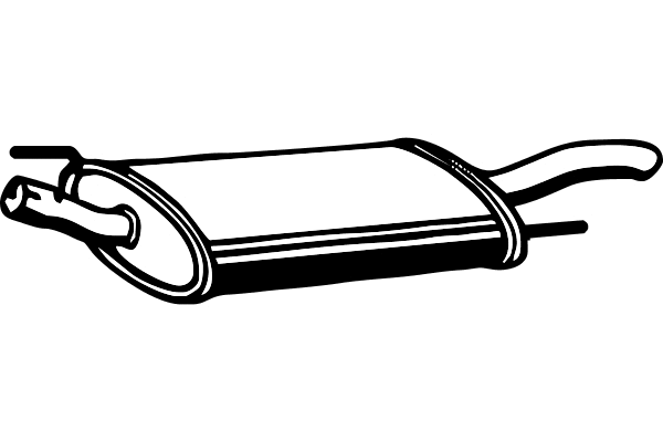 Rear Muffler (P7369)