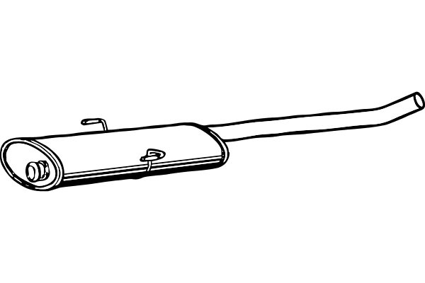 Centre Muffler (P1774)