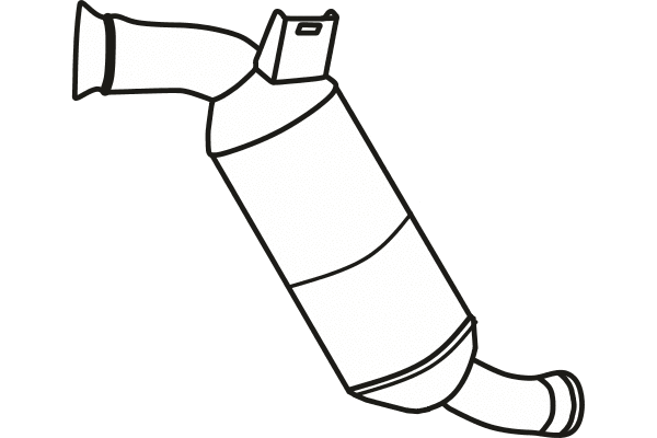 Soot/Particulate Filter, exhaust system (P9819DPF)