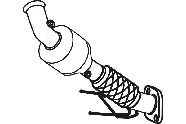 Catalytic Converter (P9598DCAT)