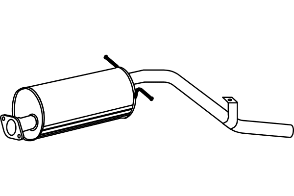 Rear Muffler (P4054)