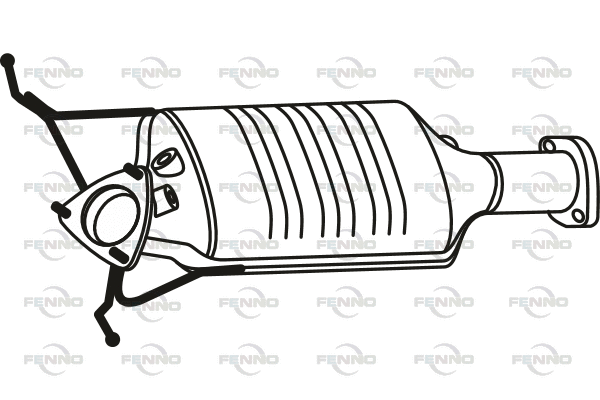 Soot/Particulate Filter, exhaust system (P8883DPF)
