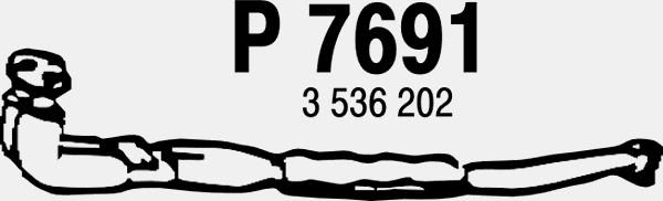 Exhaust Pipe (P7691)