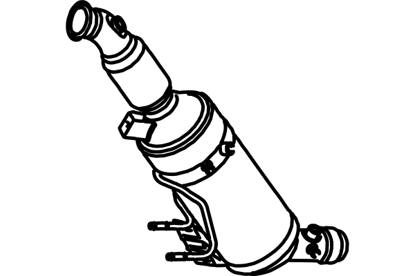 Soot/Particulate Filter, exhaust system (P8874DPF)