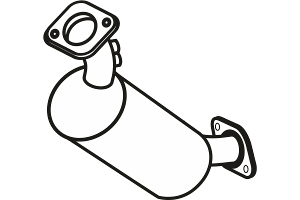 Soot/Particulate Filter, exhaust system (P9948DPF)