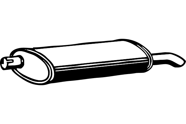 Rear Muffler (P4425)