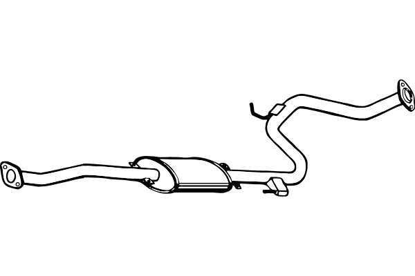 Centre Muffler (P3500)