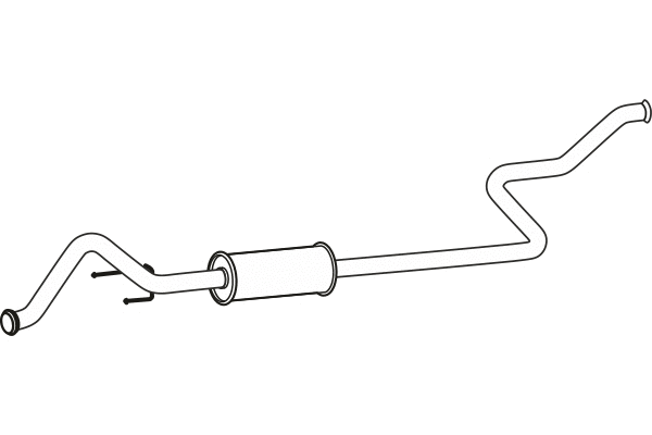 Centre Muffler (P17076)