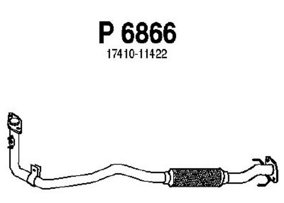 Exhaust Pipe (P6866)