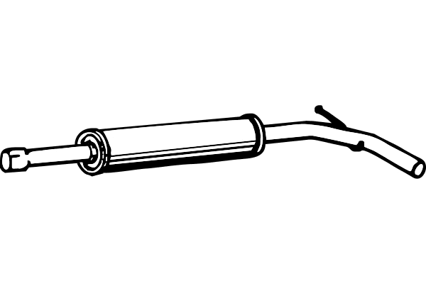 Centre Muffler (P7419)