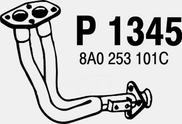 Exhaust Pipe (P1345)