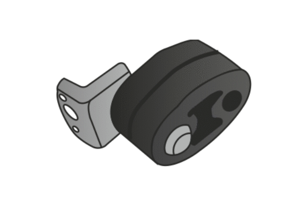 Rubber Strip, exhaust system (X50188)