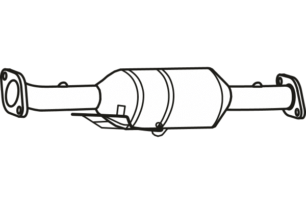 Soot/Particulate Filter, exhaust system (P9870DPF)