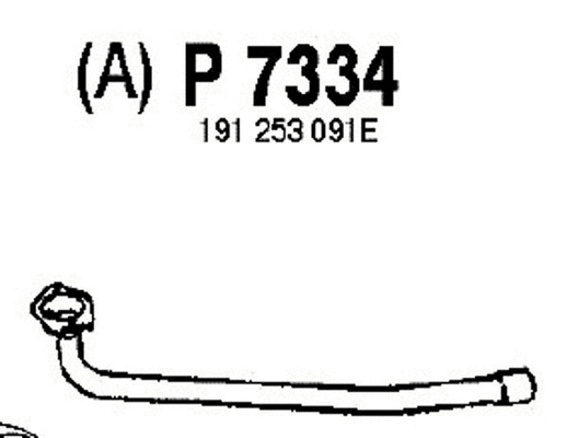 Exhaust Pipe (P7334)
