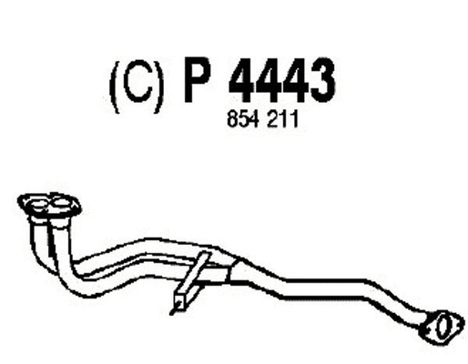 Exhaust Pipe (P4443)