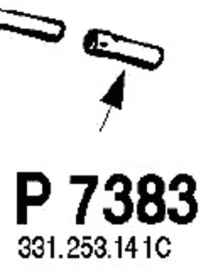 Exhaust Pipe (P7383)
