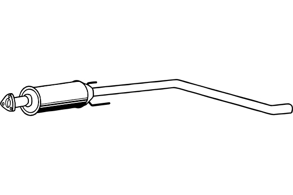 Soot/Particulate Filter, exhaust system (P9849DPF)