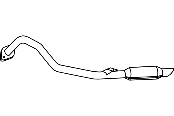 Rear Muffler (P4090)