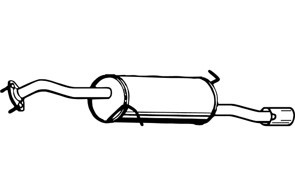 Rear Muffler (P3525)