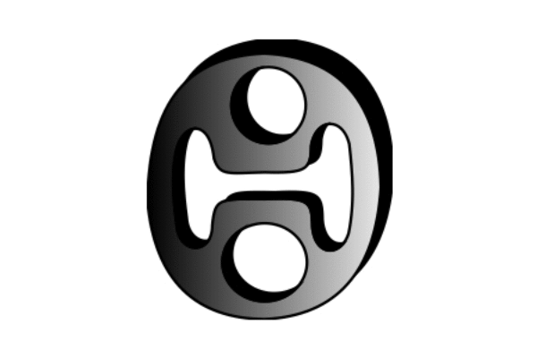 Rubber Strip, exhaust system (X30325)