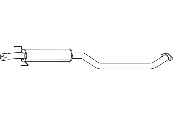 Centre Muffler (P6556)