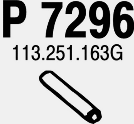 Exhaust Pipe (P7296)