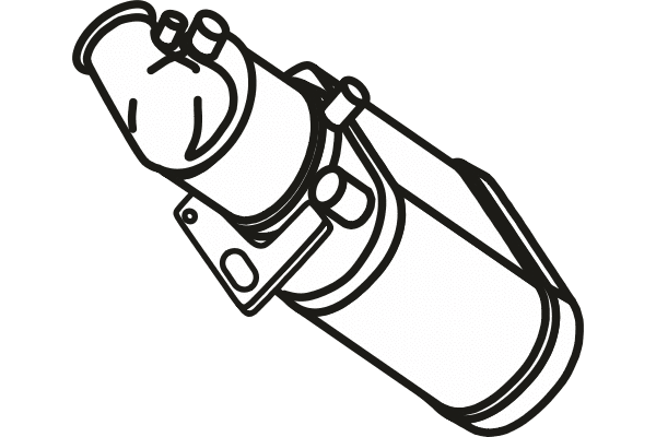 Soot/Particulate Filter, exhaust system (P9847DPF)