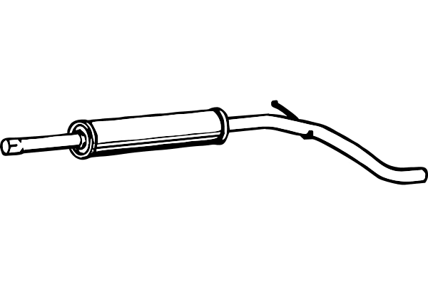 Centre Muffler (P7473)