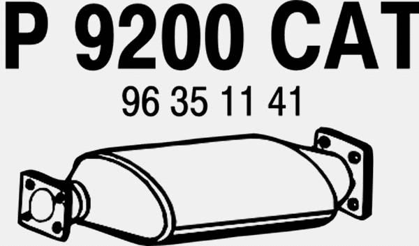Catalytic Converter (P9200CAT)