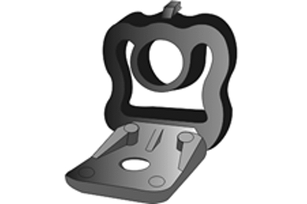 Rubber Strip, exhaust system (X50135)