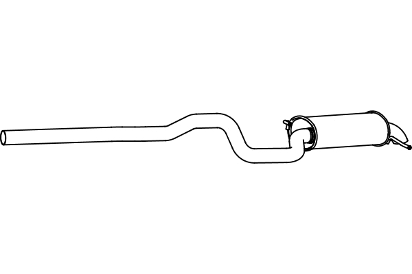 Rear Muffler (P7129)
