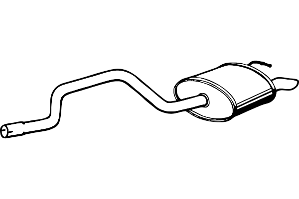 Rear Muffler (P2348)