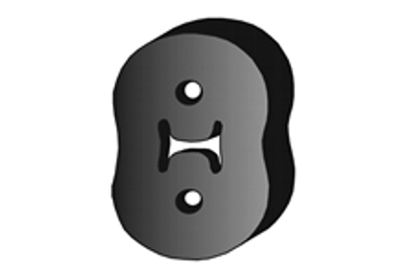 Rubber Strip, exhaust system (X30288)