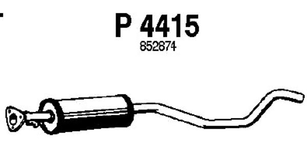 Centre Muffler (P4415)