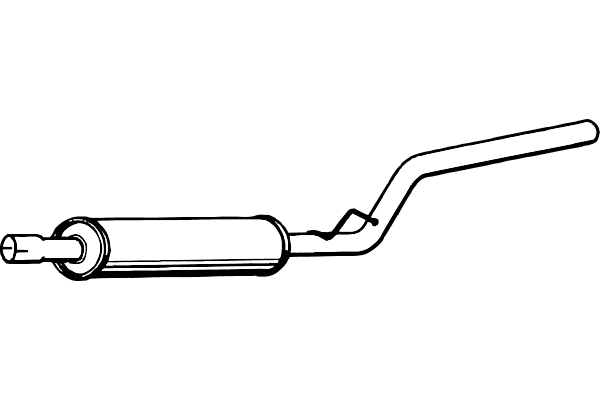 Centre Muffler (P7134)