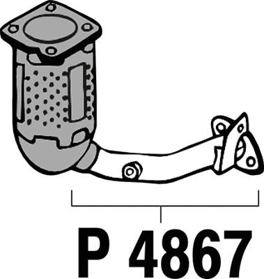 Exhaust Pipe (P4867)