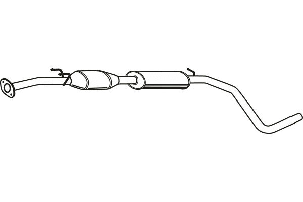 Catalytic Converter (P9258DCAT)
