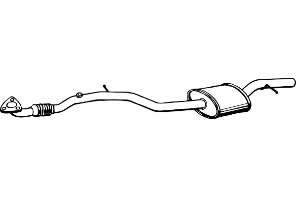 Centre Muffler (P4514)