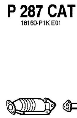 Catalytic Converter (P287CAT)