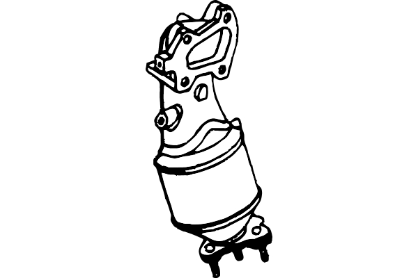 Catalytic Converter (P9695DCAT)