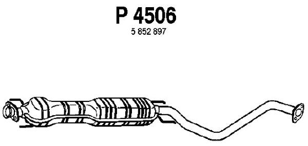 Centre Muffler (P4506)