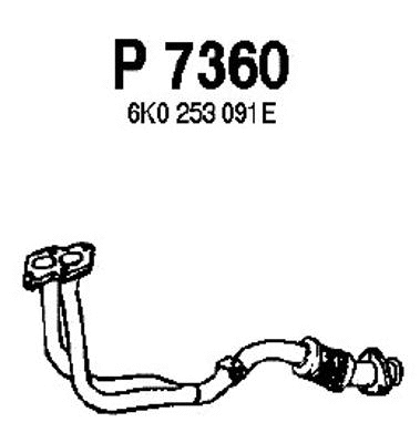 Exhaust Pipe (P7360)