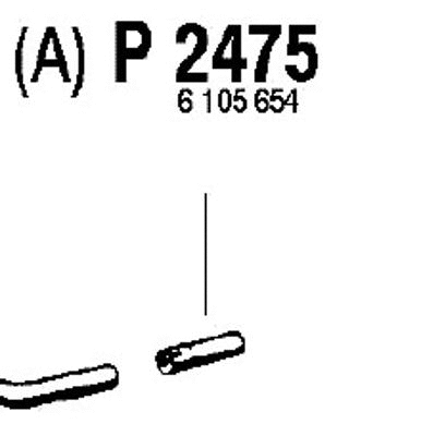 Exhaust Pipe (P2475)
